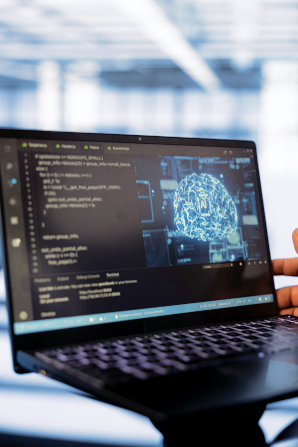 Man with Laptop